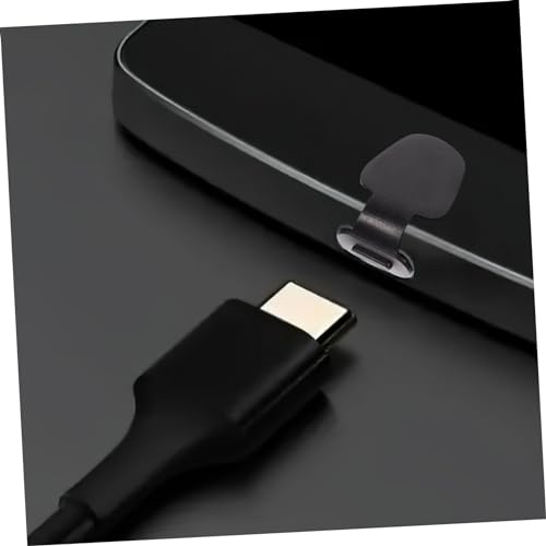 Cubierta antipolvo para teléfonos Hemobllo, tapones flexibles autoadhesivos Tipo C, 64 uds 4