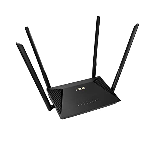 ASUS RT-AX53U (AX1800) Dual Band WiFi 6 Extendable Router, USB, Subscription-Free Network Security, Instant Guard, Parental Control, Built-in VPN, AiMesh Compatible, Gaming & Streaming, Smart Home view 1