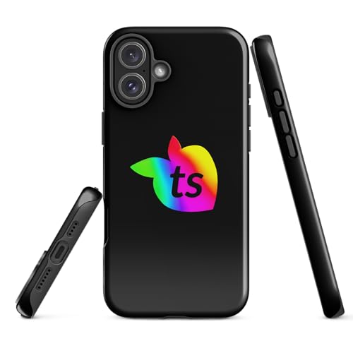 Étui iPhone 16 Plus Pride 2025 noir coque de protection antichoc robuste - 2