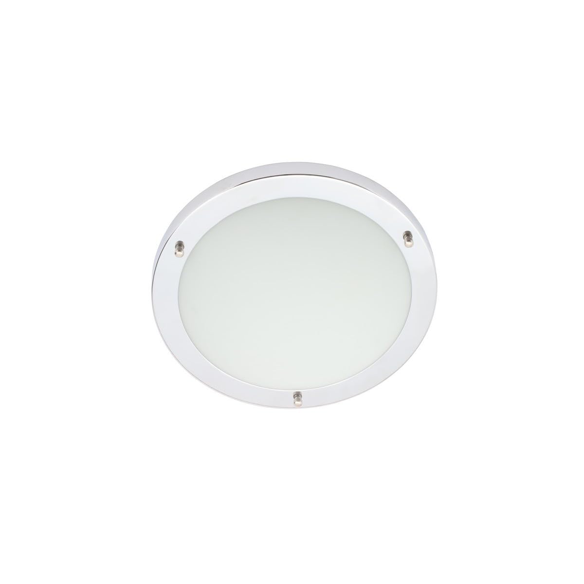 Large 18W LED Flush Ceiling Light Chrome Forum Delphi