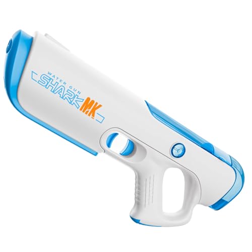 Image of Toyshine Electric Water Gun Toy with Automatic Water Absorption Function 25Ft Range | Self-Filling | Rechargeable |High Pressure Mechanism Ideal Outdoor Toy for Holi Party |Pool & Beach Fun