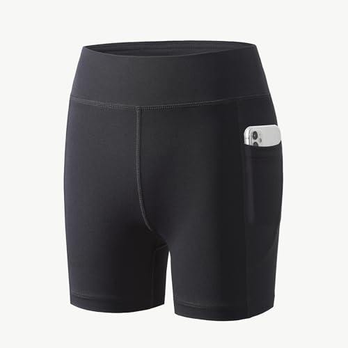 Youth Girls 4"/ 5" Volleyball Spandex Shorts - Kid Biker Cheer Dance Yoga Athletic Workout Gymnastics Compression Short2