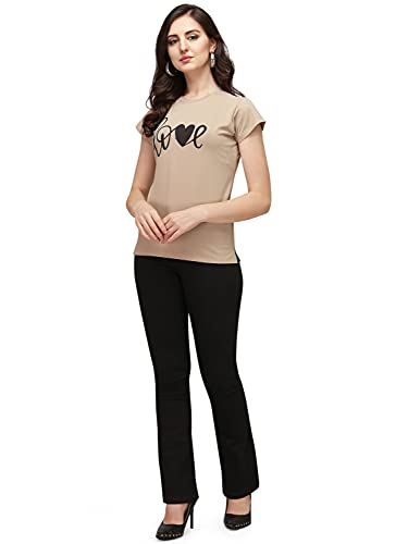 Image of DHRUVI TRENDZ Women Tops | T Shirt for Women | Tops for Jeans for Women | Western Tops for Women Stylish | T-Shirt for Women