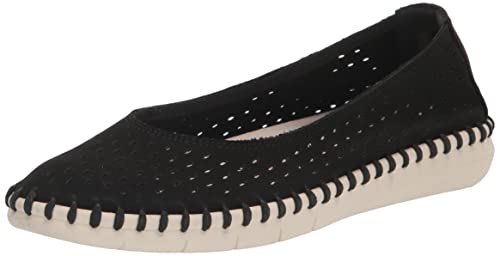 Easy Spirit Women's Darla Ballet Flat, Blk01 001, 8.5 Wide #TOP18