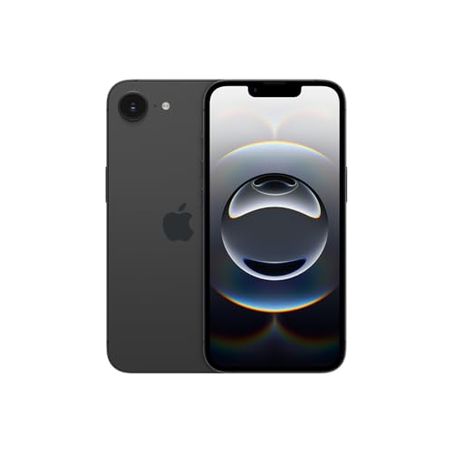 Apple iPhone 16e 128GB: Construido para Apple Intelligence, Chip A18, duración de la batería de Gran tamaño, cámara de fusión de 48 MP, Pantalla Super Retina XDR de 6.1 Pulgadas; Negro