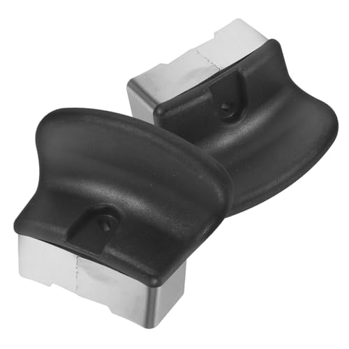 Alipis 2pcs Cubiertas de mango para ollas y sartenes, mango lateral para olla a presión, repuesto para partes de olla a presión miniatura 1