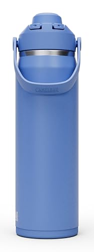 Image of CamelBak Thrive Chug Insulated Stainless Steel Water Bottle, Cold Retention with High Flow Lid for Everyday Hydration and Active Use, 25oz, Sky Blue