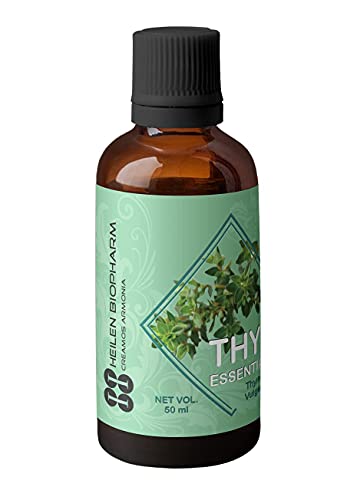 Image of Heilen Biopharm Thyme Essential Oil For Anti-Bacterial & Improve Skin Health - 50 mL Bottle Pack of 1