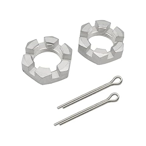 2 Set EZGO TXT Golf Cart Slotted Nut & Pinning 1981-UP Replacement Part 12093-G1 00798-G8 Cover