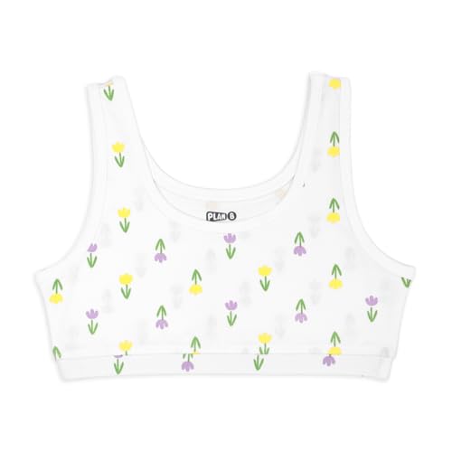 Image of YouGotPlanB Cotton Sports Bra | Ages 8-16 Years | U-Shaped Style | Non-Padded, Double-Layered for Coverage