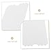 DIYEAH Blank Entry Forms Sublimation Supplies for Beer Wedding Meal Concert Acrylic Ticket