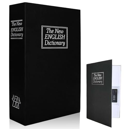 Buchtresor Mit Zahlenschloss - Versteckter Safe In Buchform 18x11,6cm