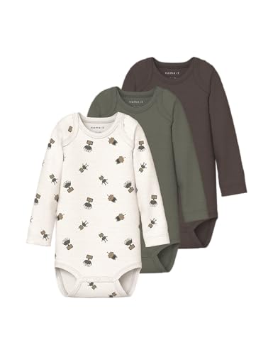 NAME IT Herren Nbmbody 3P Ls Robot Noos, Jet Stream, Numeric_98