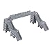 Vaveren 1/87 DIY Model Train Footbridge Simulation Model Pedestrian Bridge DIY for Train Railway Architecture Model Layout