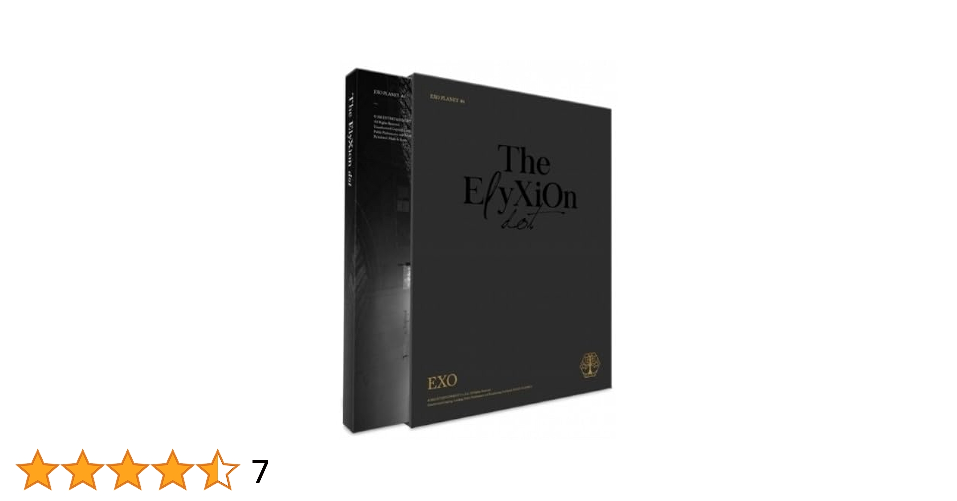 Elyxion dot EXO CD エクソ　スホ Elyxion dot EXO CD エクソ スホ EXO PLANET #4 The ElyXiOn dot