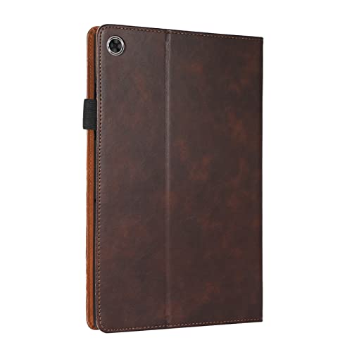 Case For Galaxy Tab S8 Plus 2022/S7 Fe 2021/S7 Plus 2020 12.4 Inch Business Pu Leather Tablet Cover With Card Slot Pen Holder Shockproof Stand Folio Case For Samsung Tab S8+/Tab S7+ Tablet,Brown #TOP6
