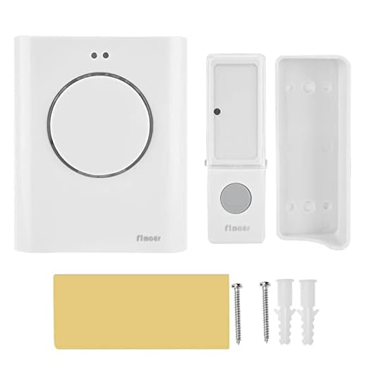 Waterproof Wireless DoorBell Door Chime Kit 200M Remote Home MP3 Download Cordless Door Bell Ring, Built in 3 Chord Music, 64MB Memory