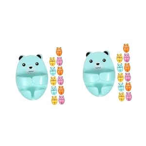 Exceart Kabelhalter Bär Design 12 Stück