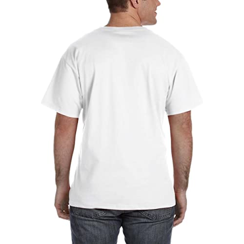 Fruit of the Loom Men's V-Neck Tee , White, Large(Pack of 5)4