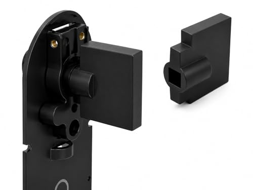 Adaptador Compatible con Yale Smart Lock Linus L2 para Puertas con Pomo Interno/Acople de ABS de Alta Resistencia para Cerradura Inteligente Instalación Rápida y Profesional