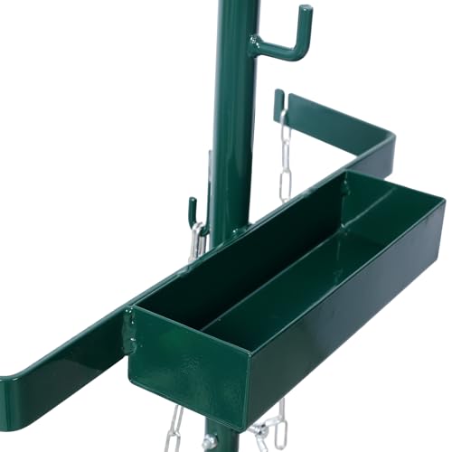 Carretilla para cilindros de soldadura con ruedas de goma sólidas 10 pulgadas miniatura 6