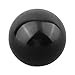 UrbanHui Machine Tool Handle Ball Nut with Bakelite Ball and Brass Core, Black or Red, Smooth Precision Control for Industries(M5-20Black)