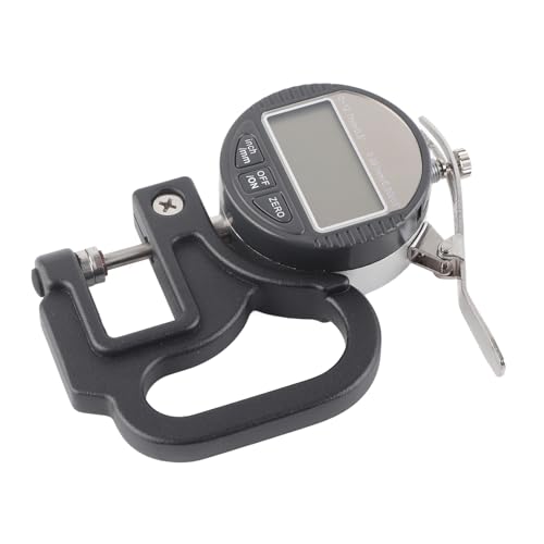 Calibrador digital para medir grosor de cuero, papel y tela miniatura 4