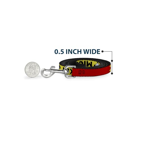 Laisse pour chien Mickey robuste de 1,8 m avec sangle en nylon - 5