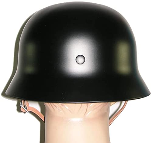 OAREA WW2 Duitse M35 Steel helm WWII veiligheidshelm van zeer sterk staal, 2e wereldoorlog met leren voering OAREA WW2 Duitse M35 Steel helm WWII veiligheidshelm van zeer sterk staal, 2e wereldoorlog met leren voering