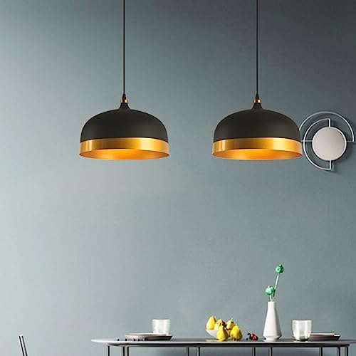 Lustre industriel vintage pour illuminer une table sombre avec élégance - 6