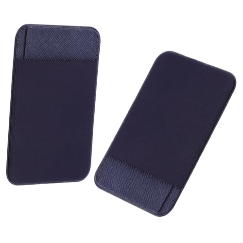 iplusmile 2 Piezas Billetera Adhesiva para teléfono Pegar en la Billetera del teléfono Celular Billetera de teléfono Celular Bolsa portatarjetas identificación Billetera para Celular