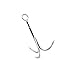 MHDMAG Grappling Hook with 3-Claw Stainless Steel Carabiner for Retrieval for Outdoor Activity and Salvage Underwater