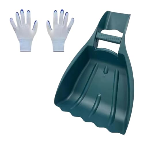Fonowx Pelle à Feuilles et Râteau à Main avec Griffes pour Le Jardinage dans Le Jardin, pour