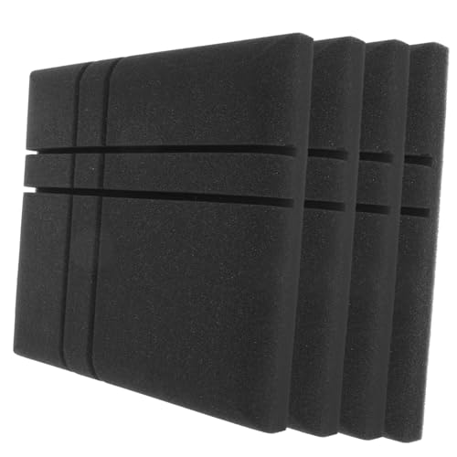 COSMEVIVI 4 hRbgEH[XebJ[ wall sticker sponge soundproof ͗ʃe[v htH[ Չpbh z}bg X|W Black