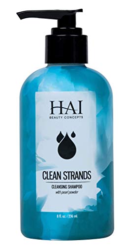 HAI Clean Strands Professional Shampoo - Luxury Hydration and Moisturizing Formula w/Pump