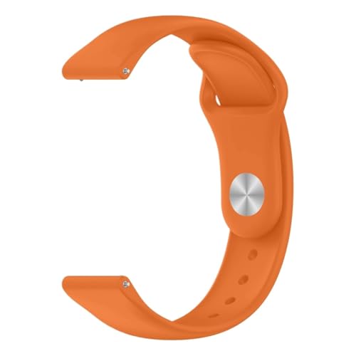 [MEVMEVGNLN] 20mm 22mm �V���R���o���h Fit For Amazfit GTS 3/2/2e/GTS2 For Mini/GTR 42mm/47mm/bip/GTR 3 Pro/2/2e �X�|�[�c�u���X���b�g�ɓK��(Orange,20