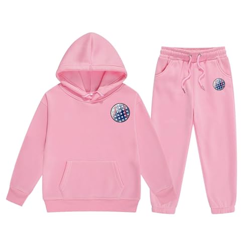 Ensemble de jogging bébé fille 2 pièces en coton doux pour le printemps