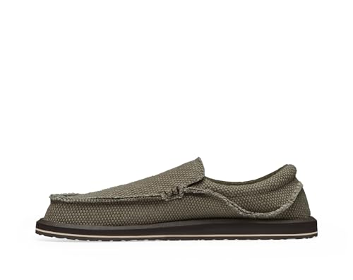 Image of Sanuk Mens Original Chiba Loafers for Men | Mens Shoes | Slip On Shoes for Men | Big & Tall Sizes 8-18 Available | Comfort Foam Footbed