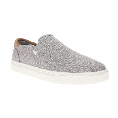 TOMS Mens Baja 2.0 Canvas Slip On Sneakers Shoes Casual - Grey2