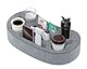 Heyife Couch Cup Holder mit 7 Aufbewahrungsschlitzen, Getränkehalter Sofatablett, Sofaorganisator mit Armlehnen Kissen für Auto, Boot, Bett, Strand