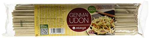 Mimasa Pasta Japonesa Genmai Udon (Spaghetti De Trigo Y Arroz) 250G