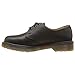 Dr. Martens, 1461 3-Eye Leather Oxford Shoe for Men and Women, Black Smooth, 9 US Women/8 US Men