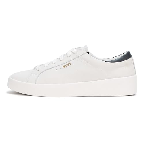 Image of BOSS Men's Belwar Smooth Leather Low Top Sneaker