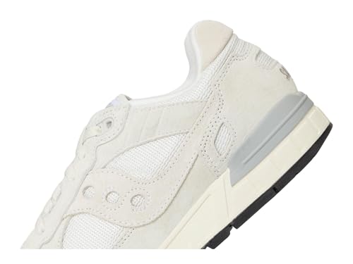 Image of Saucony Unisex Shadow 5000 Sneaker, White, 7.5 Medium