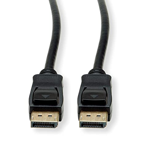 Cable DisplayPort DP ST - ST v1.4 negro de 1,5 metros para PC 3