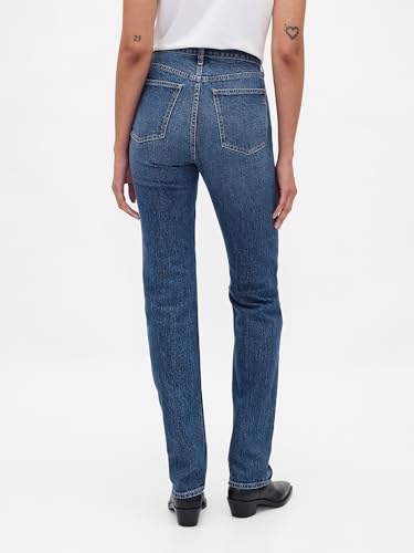 Image of Gap Women's High Rise 90s Slim Straight Denim Jeans