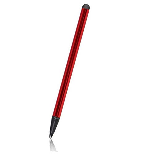 Red Stylus Capacitive and Resistive Pen Touch for Galaxy A03s - Compact Lightweight Compatible with Samsung Galaxy A03s