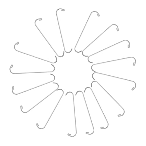 balacoo 20pcs Chain Hook Cycling Equipment Bike Removal Hooks Stainless Steel Chain Repair Tools Bicycle Chain Fix Tools Chain Kit Bicycle Chain Accessory Silver