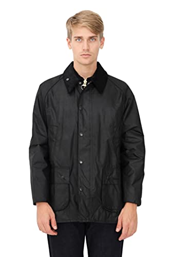 Barbour Bedale Wax Jacket Chaqueta, Negro (Black 000), XX-Large (Talla del fabricante: 46), negro (black 000), 48