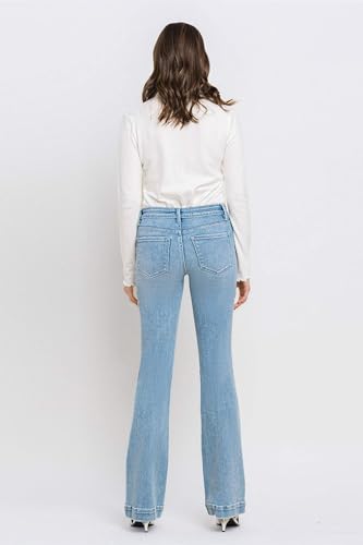Vervet Denim - Mid Rise Bootcut Jeans - T62432